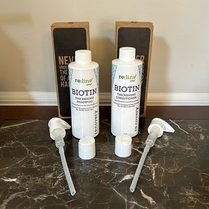Biotin thickening shampoo and conditioner set. Brand new in box.